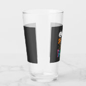 Een griezelige leraar Halloween-ontwerp_1 Glas (Rechts)