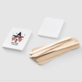 Een griezelige verpleegkundige hond Halloween Ench Handwaaier (Niet-gemonteerd)