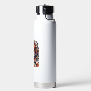 Een griezelige verpleegster Halloween skelet drank Waterfles