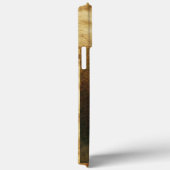 Een grijs Arabisch stenen galoppen met Honden mono Case-Mate iPhone Case (Achterkant / Rechts)