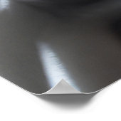 Een grijs/grijs realistisch buitenaards wezen voor poster (Hoek)