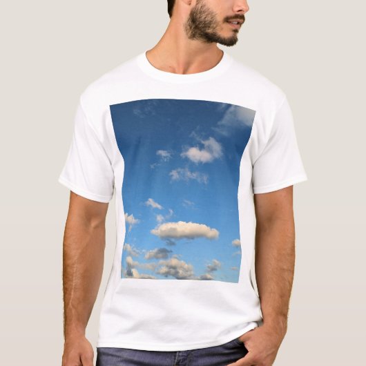 Een grijsheid aan de wolken t-shirt (Voorkant)