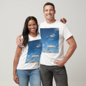 Een grijsheid aan de wolken t-shirt (Unisex)