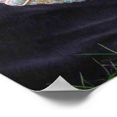 Een grijze kalm poster (Hoek)