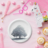 Een grijze Limoen-boom in het Bord van het Weer va (Feest)