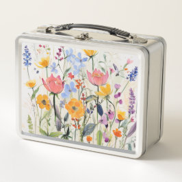 Een grillig bloemendesign, wilde bloemen 