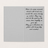 Een grillig winterwonderland kaart (Binnenkant ongevouwen)