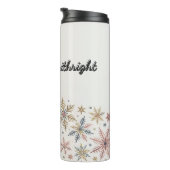 Een grillig winterwonderland thermosbeker (Geroteerd rechts)