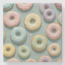 Een grillige pastel donut droom