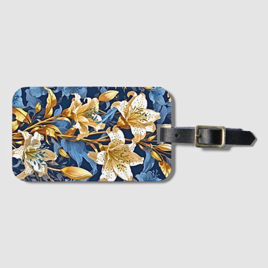 Een grillige reis van Elegantie en Wanderlust Bagagelabel (Voorkant (horizontaal))