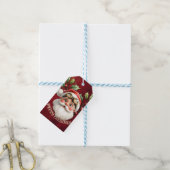 Een grillige steampunk Kerstman Cadeaulabel (Met Touw)