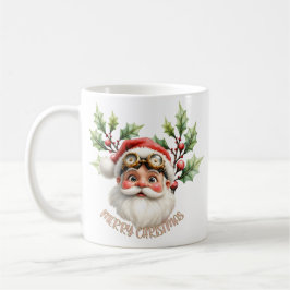 Een grillige steampunk Kerstman Koffiemok