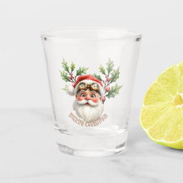 Een grillige steampunk Kerstman Shot Glas