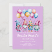 Een grillige verjaardag met heerlijke kaboutermeis kaart (Voorkant)