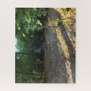 Een grillige wandeling legpuzzel