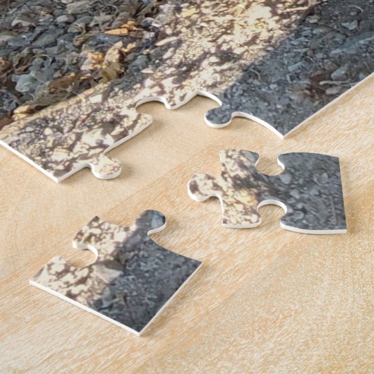Een grillige wandeling legpuzzel (Zijkant)