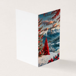 Een grillige winterwonderland   kaart