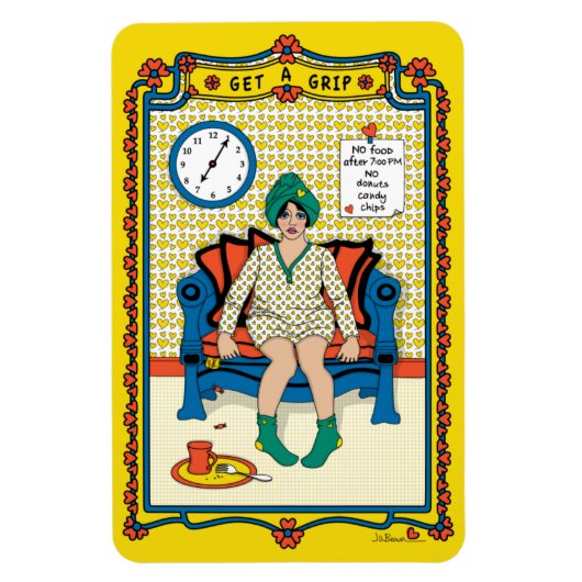 Een grip_B_4x6-koelkast Magnet Magneet (Verticaal)