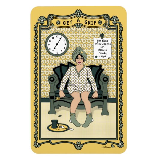 Een grip_C_4x6 koelkast Magnet Magneet (Verticaal)