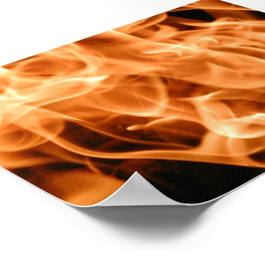 Een groeiende brandhaard poster (Hoek)