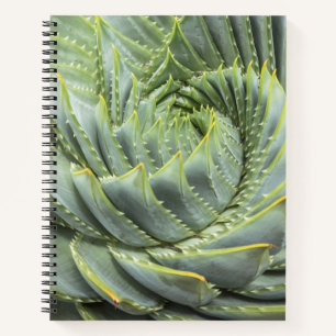Een groen en wit succes notitieboek