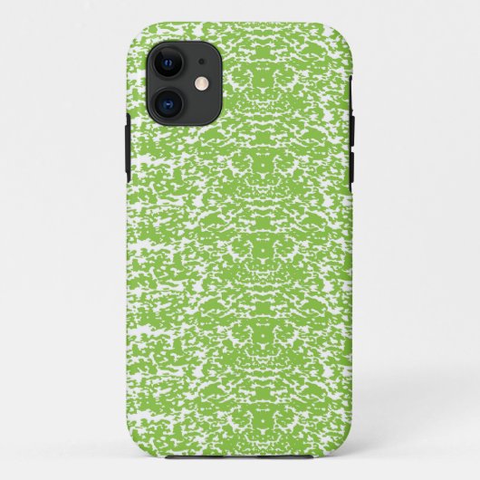 Een groen-witte abstracte achtergrond Case-Mate iPhone case (Achterkant)