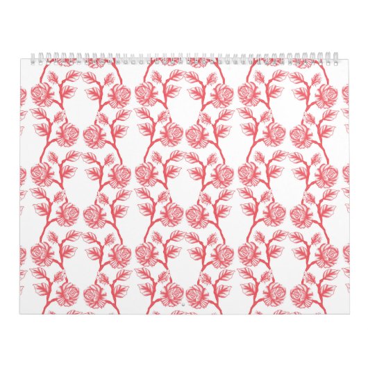 Een groen-witte abstracte achtergrond kalender (Hoes)