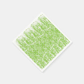 Een groen-witte abstracte achtergrond servet (Hoek)