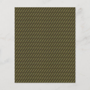 Een groen-witte achtergrond met een golvend patroo flyer