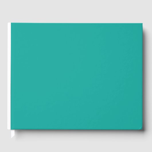 Een groene achtergrond met een gastenboek (Voorkant)