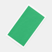 Een groene achtergrond met een servet (Hoek)