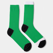 Een groene achtergrond met een sokken (Rechts)