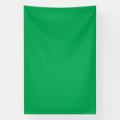 Een groene achtergrond met een spandoek (Verticaal)