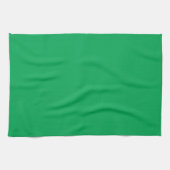 Een groene achtergrond met een theedoek (Horizontaal)