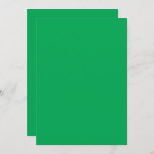 Een groene achtergrond met een witte rand bedankkaart