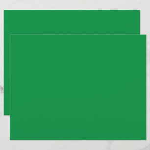Een groene achtergrond met een witte rand briefhoofd