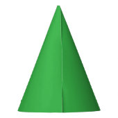 Een groene achtergrond met een witte rand feesthoedjes (Achterkant)