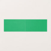 Een groene achtergrond met een witte rand kaart (Binnenkant ongevouwen)