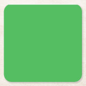 een groene achtergrond met een witte rand kartonnen onderzetters (Voorkant)