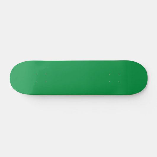 Een groene achtergrond met een witte rand persoonlijk skateboard (Horizontaal)