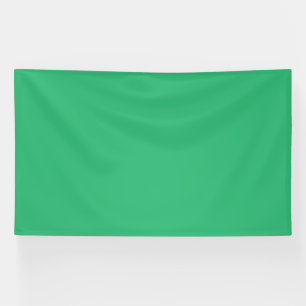 Een groene achtergrond met een witte rand spandoek