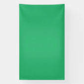 een groene achtergrond met een witte rand spandoek (Verticaal)