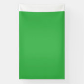 Een groene achtergrond met een witte rand spandoek (Verticaal)