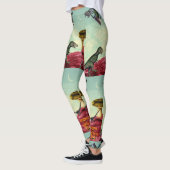 Een groene, ademende planeet leggings (Links)