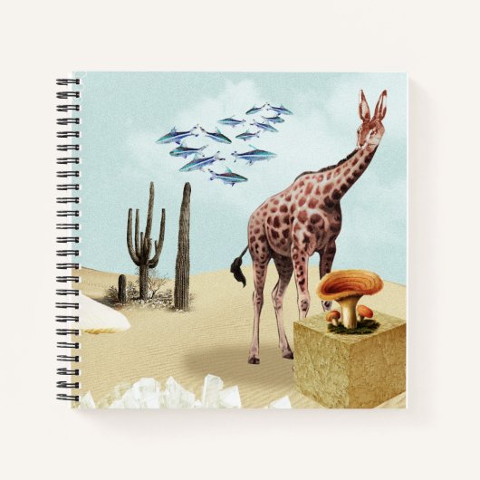 Een groene, ademende planeet notitieboek (Voorkant)