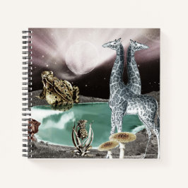 Een groene, ademende planeet notitieboek