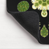 Een groene algen muismat (Hoek)