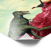 Een groene en adembenemende planeet foto afdruk (Hoek)