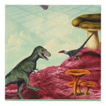 Een groene en adembenemende planeet