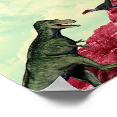 Een groene en adembenemende planeet poster (Hoek)